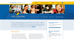 Desktop Screenshot of mathaddvantage.com